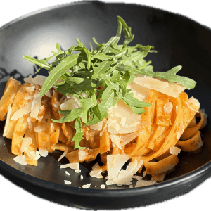 68. Tagliatelle al Pesto Rosso