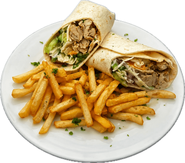 200. Kurací gyros v tortille